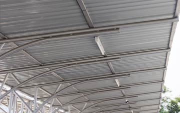 installing Wetheringsett metal roofing